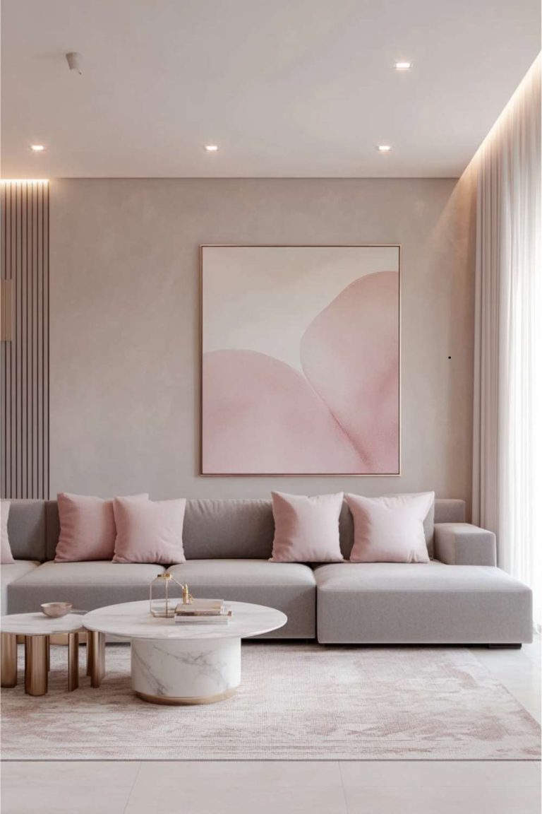 18 Pink Living Room Ideas – casa4everyone.com