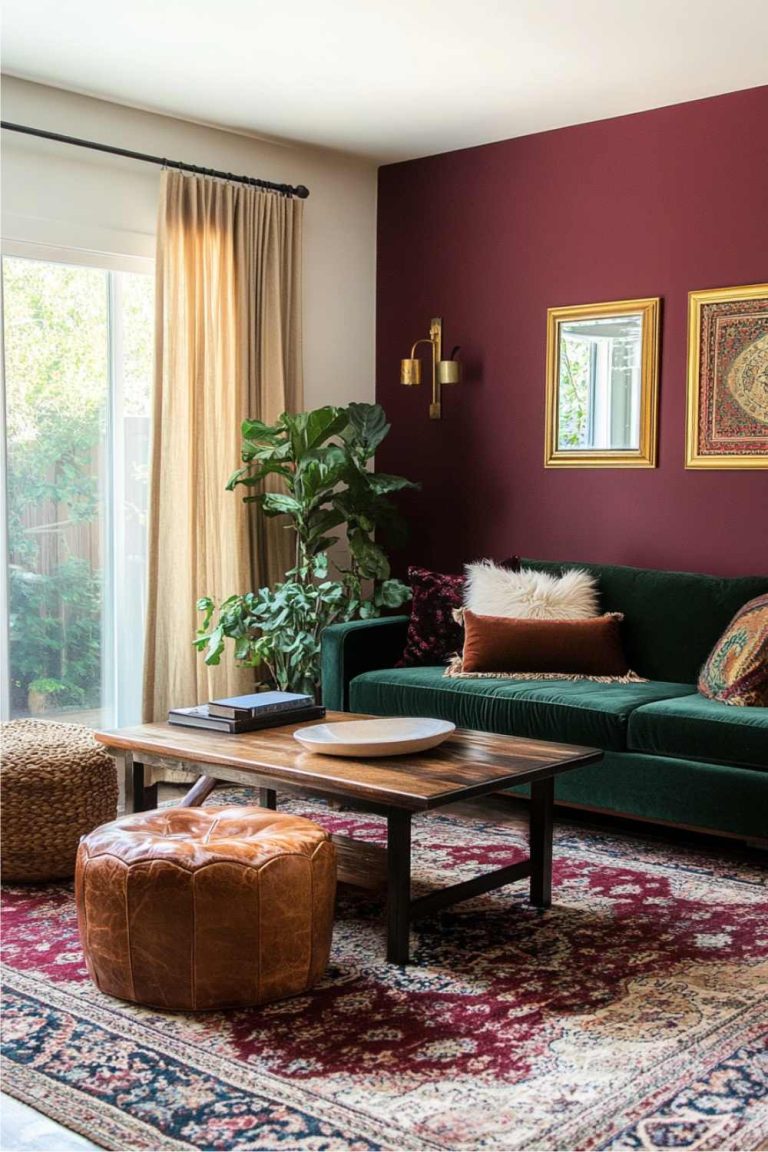 18 Burgundy Living Room Ideas – casa4everyone.com